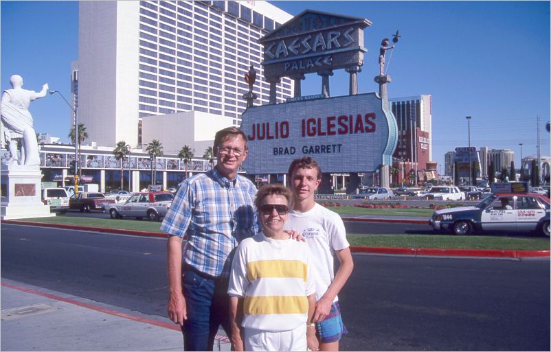 Eric, Mom, and Dad